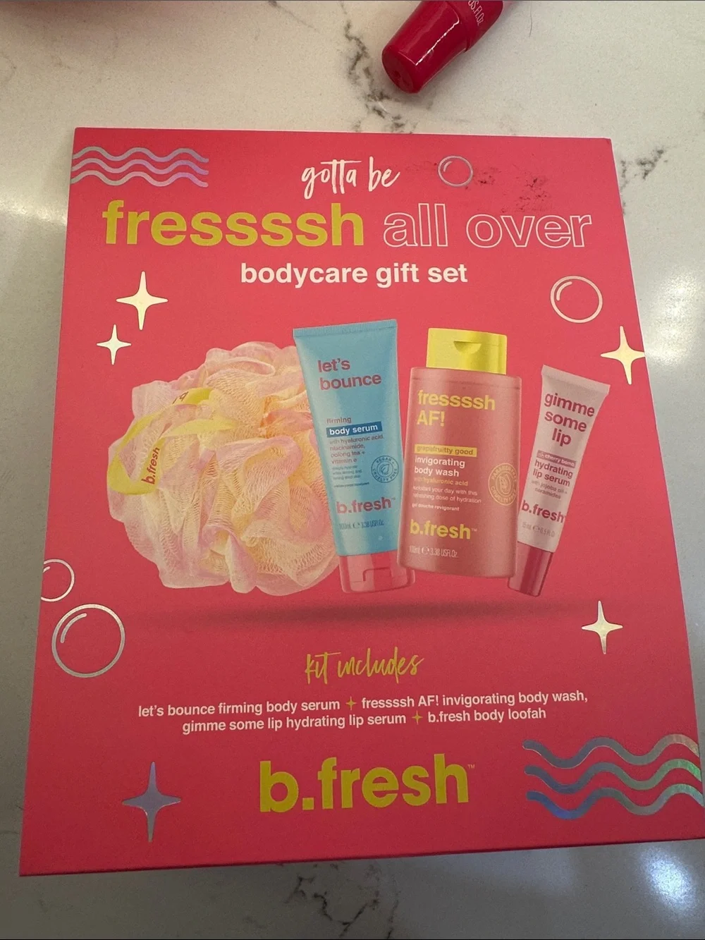 B. fresh Bath Set - Cleansing & Moisturizing Kit